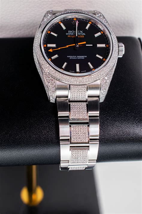 2824 rolex milgauss|Rolex Milgauss black diamond.